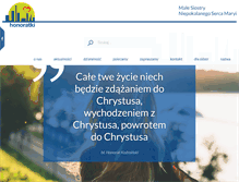 Tablet Screenshot of honoratki.pl